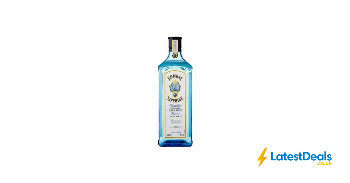 Bombay Sapphire Gin 1Lire, £20 at Sainsbury's