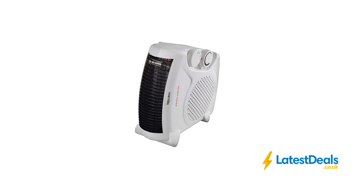 Warmlite WL44001 Thermo Fan Heater with 2 Heat Settings, £17.99 at Amazon