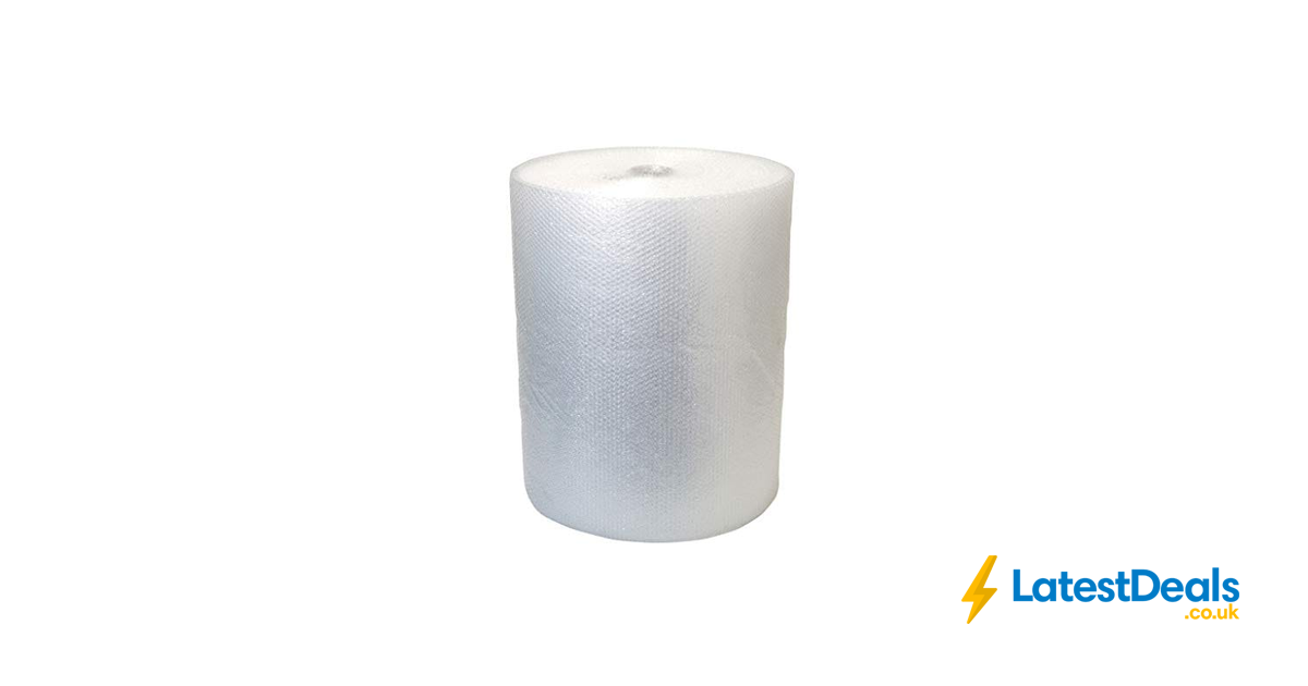 thumbnail image 2 of Polycell Clear Small Bubble Wrap Roll – 300mm X 100m – Biodegradable Packing Material 2 of 6