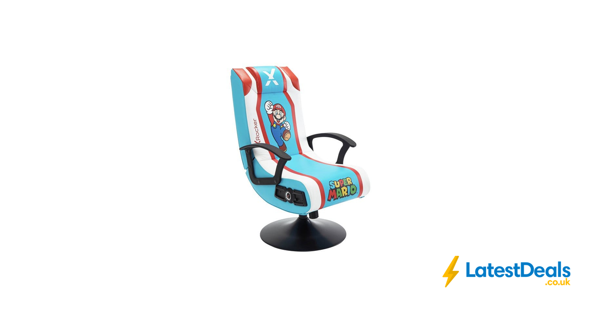 X Rocker Super Mario Edition 2.1 Audio Gaming Chair, £59.99 at Argos
