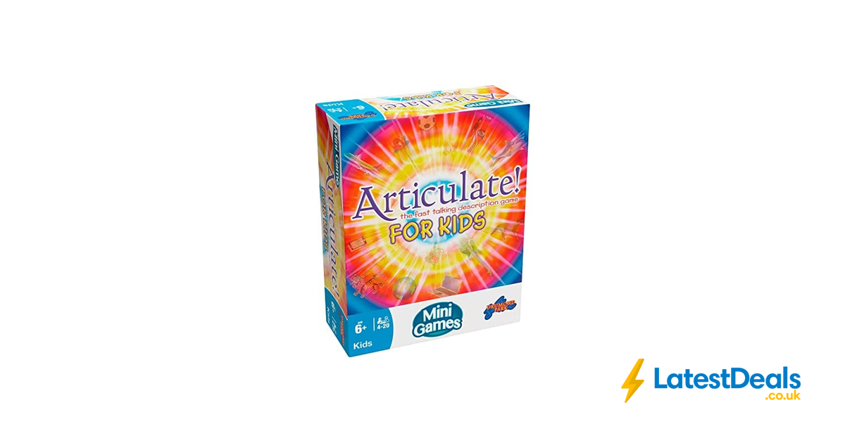 Drumond Park Articulate For Kids Mini - Kompaktes Reise-Brettspiel Für Familien (ab 6 Jahren)