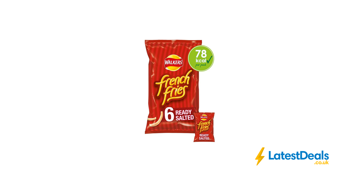 Chips Bacon Fries WALKERS - Paquet Standard (24 Sachets Individuels)