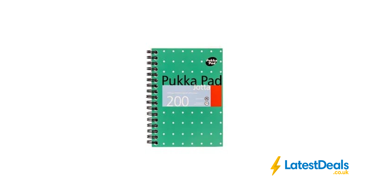 Pukka Jotta A6 Wirebound Pad, £1 at Ryman