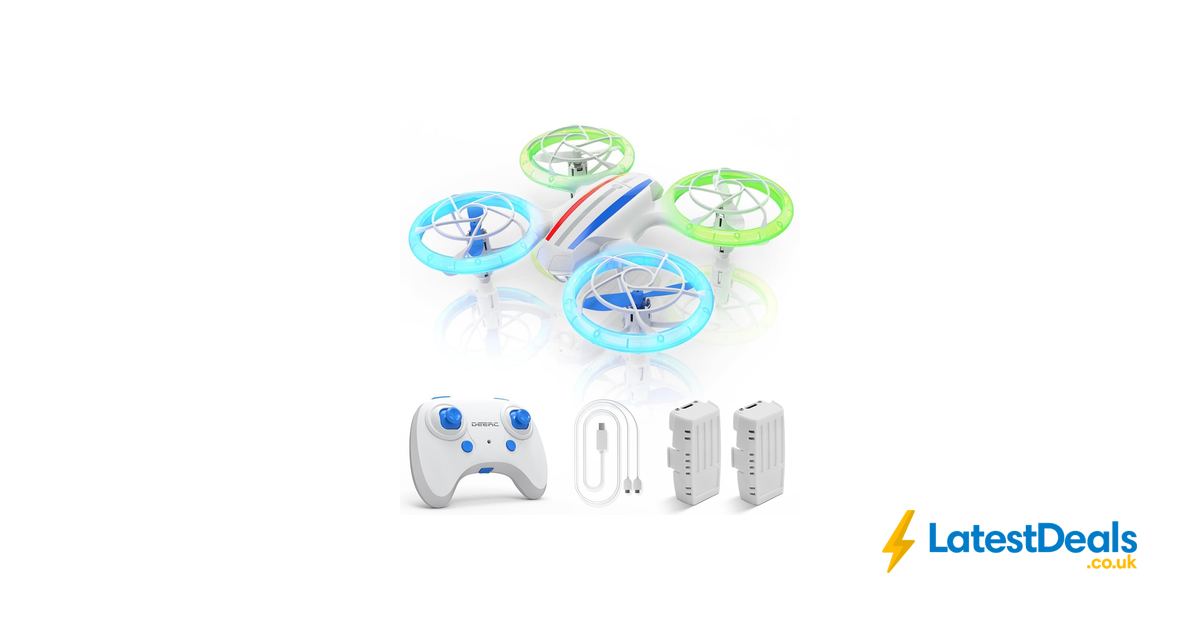 DEERC D23 Kids Drone with Altitude Hold and Headless Mode, £16.20 at Amazon