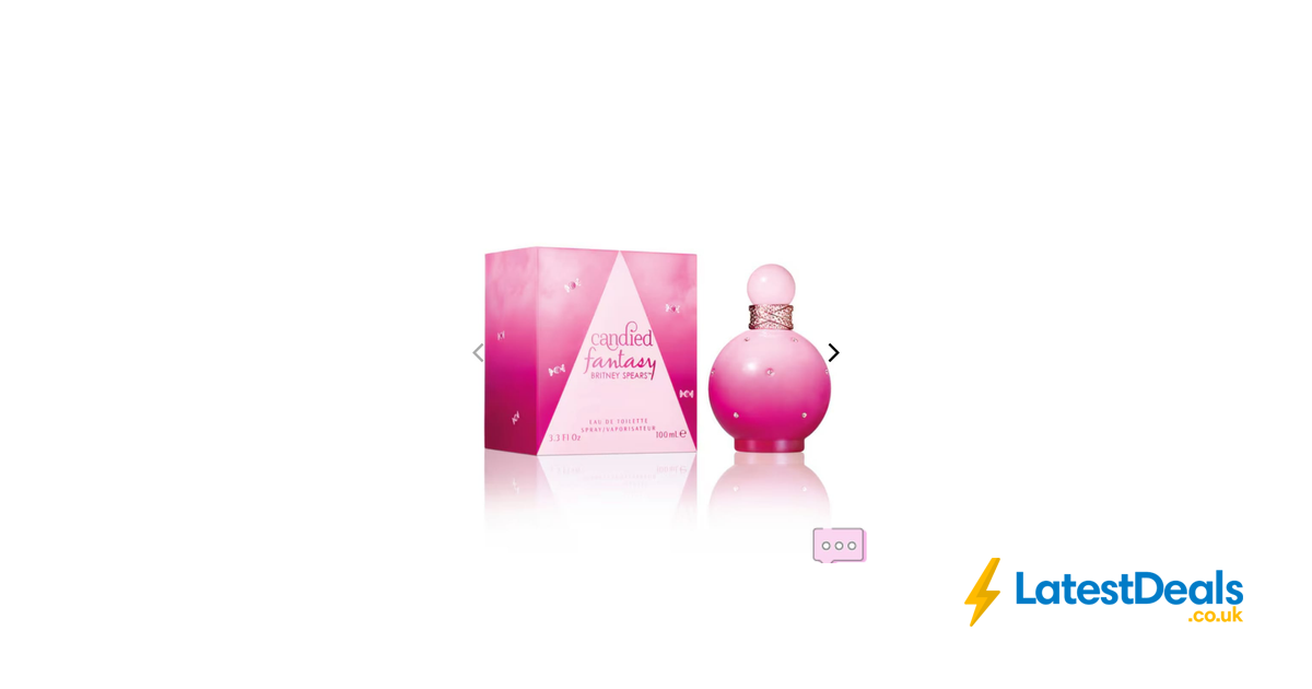 Britney Spears Candied Fantasy Edt 100Ml, £19.50 at Superdrug