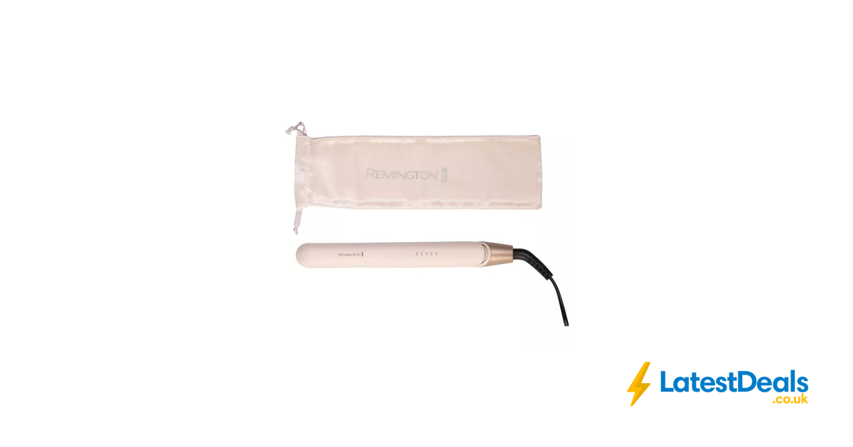 REMINGTON Shea Soft S4740 Hair Straightener - Cream, £19.99 at Currys