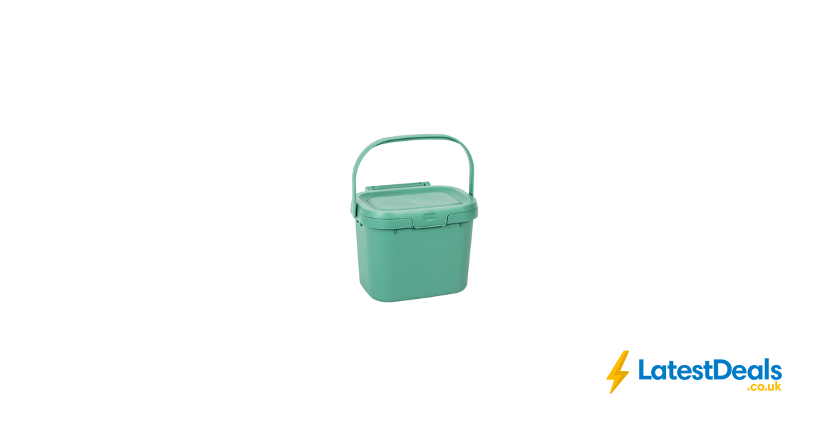 thumbnail image 2 of Addis Kitchen Compost Caddy 4.5 Litre - Food Waste Recycling Bin With Lid Lock 2 of 4