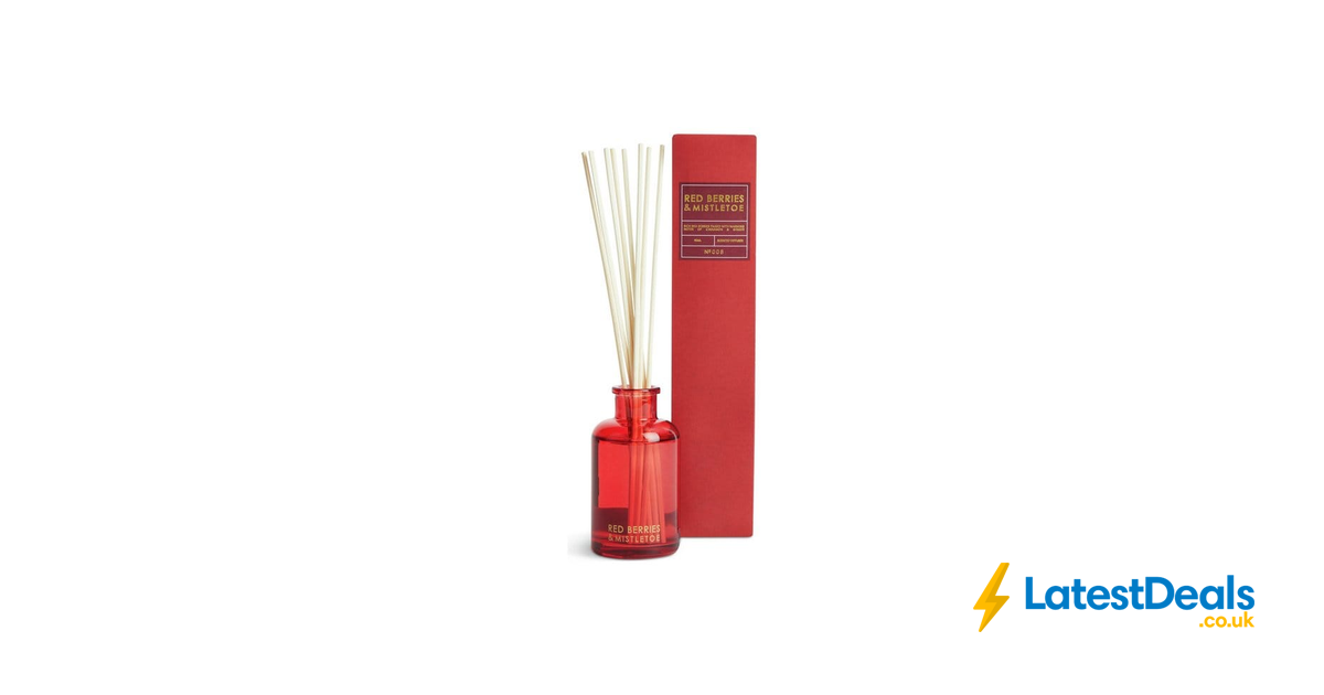 Home Habitat 90ml Scented Diffuser - Red Berries & Mistletoe, £2.70 at ...