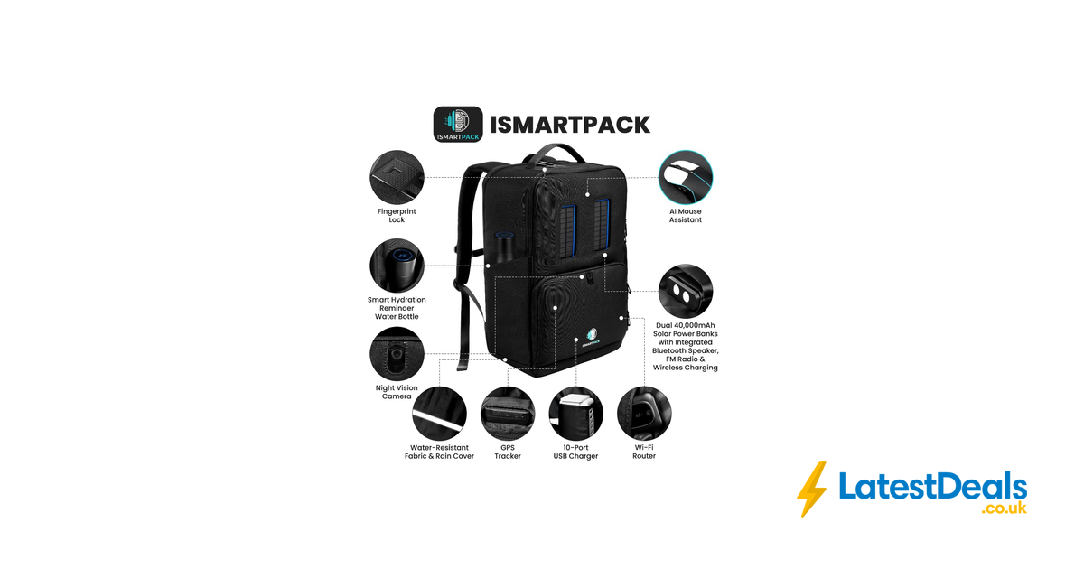 Win the Worlds Smartest Backpack! Enter Now for Your Chance to Win!