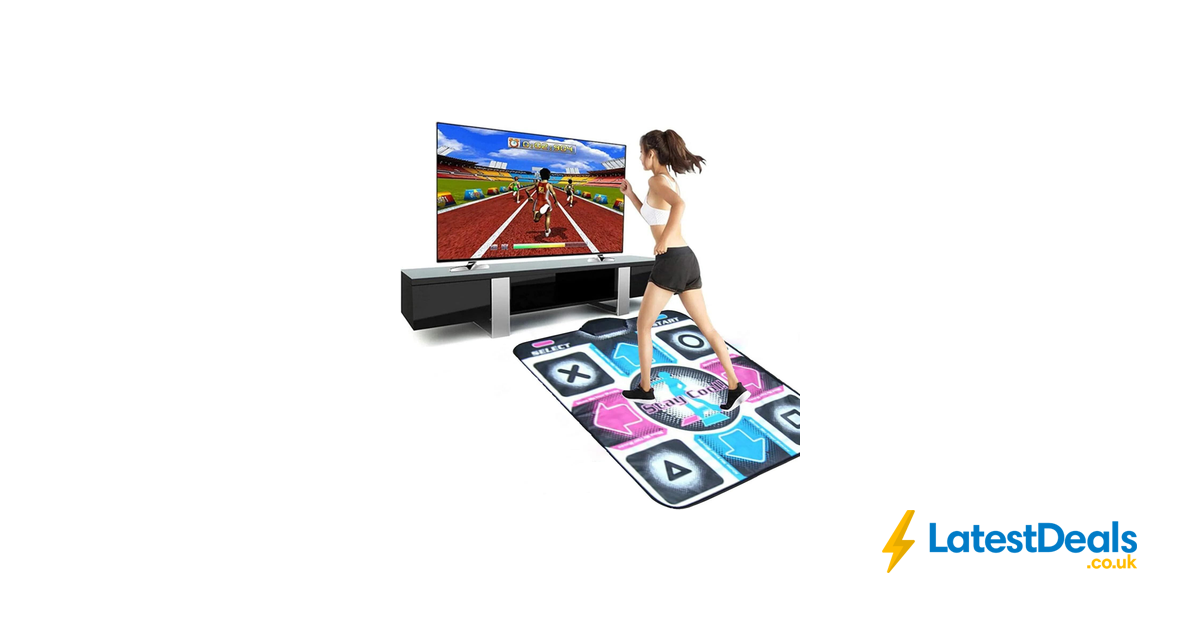 Double Non-Slip Dance Mat for TV with USB Interface, £19.99 at Amazon