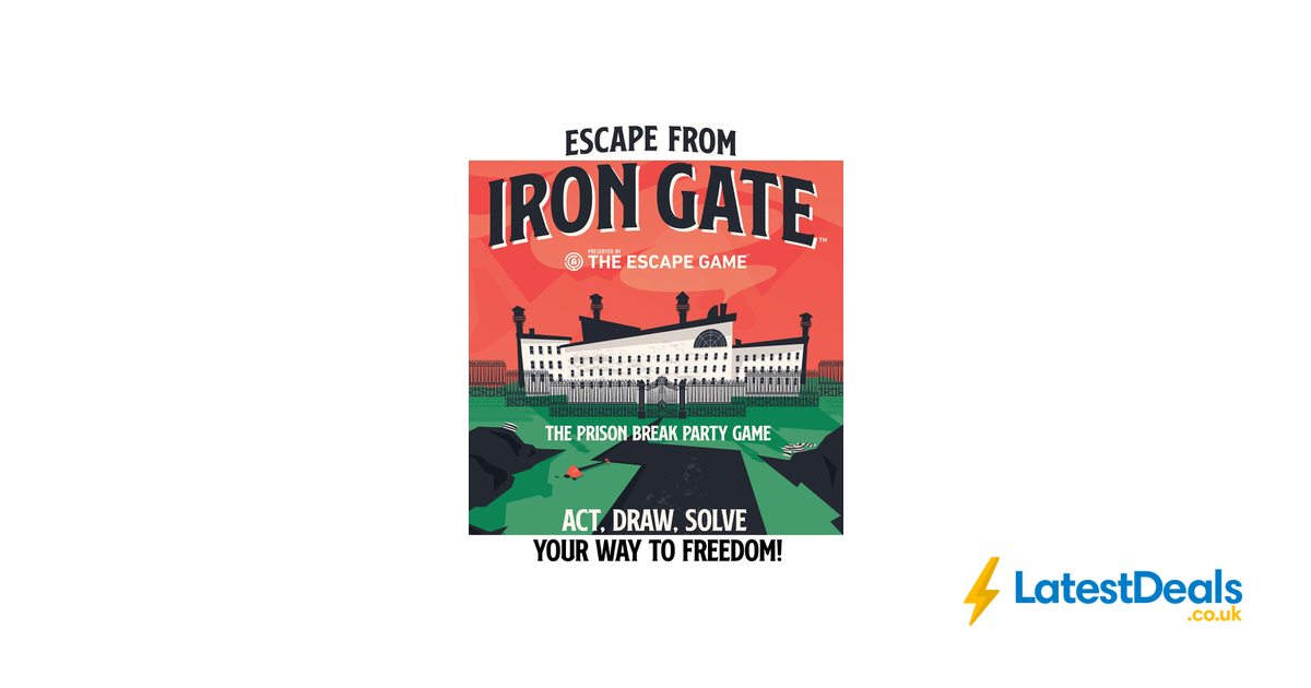The Escape Game Escape from Iron Gate, Ages 13+, 38