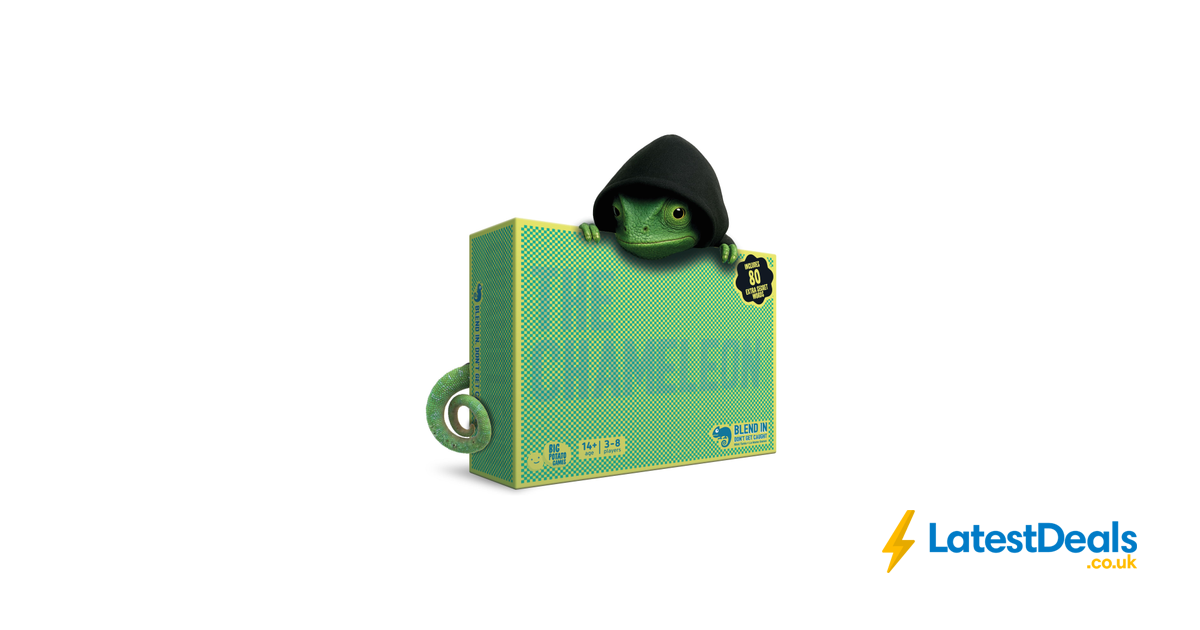 The Chameleon: Find the Traitor | Award-Winning Board Game, £13.99 at ...