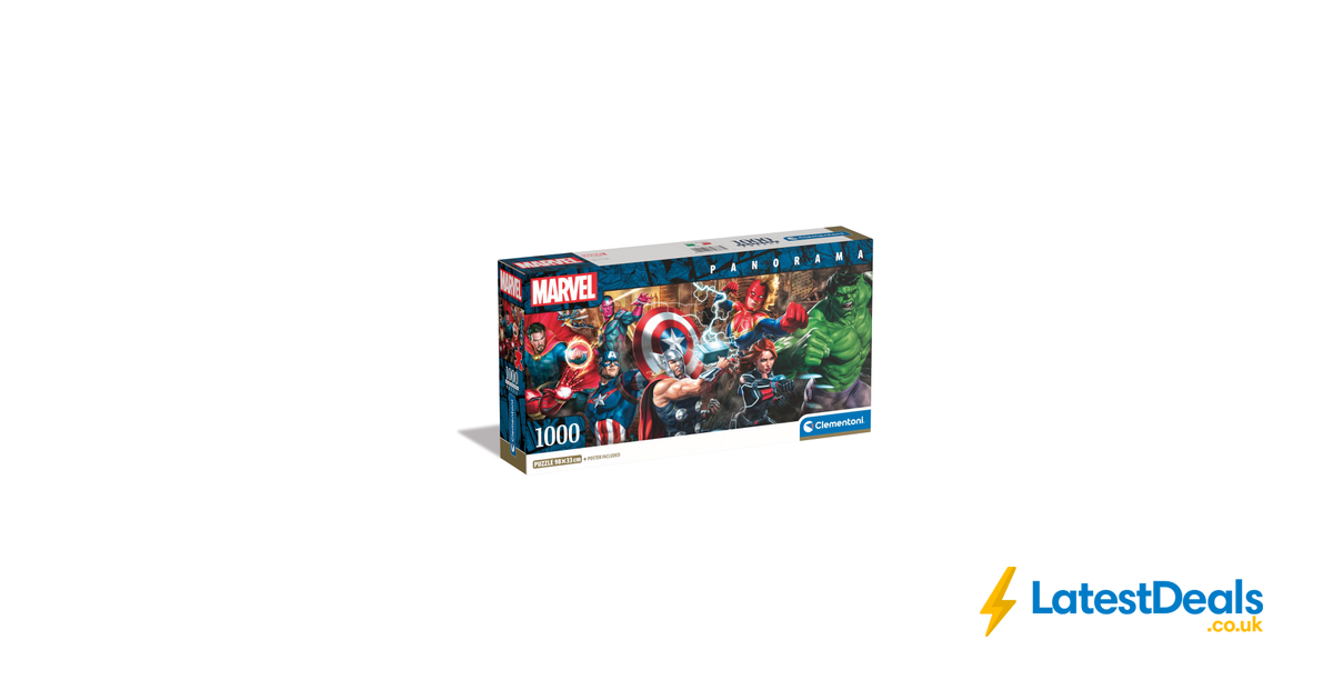 Clementoni Marvel Avengers 1000-Piece Puzzle with Poster, £9 at Amazon
